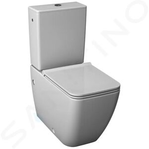 JIKA Cubito Pure WC kombi mísa 670x360x430 mm, Vario odpad, bílá H8244260000001