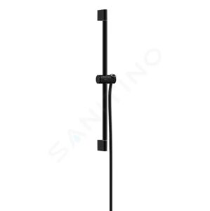 HANSGROHE Unica Sprchová tyč 67 cm, se sprchovou hadicí, matná černá 24400670