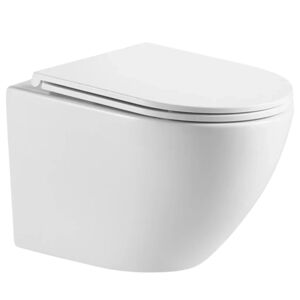 LaVilla WC mísa závěsná LIMNOS Rimless Whirl set včetně sedátka SLIM softclose CE-93-001-L