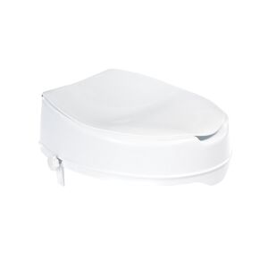 A0071001 WC sedátko zvýšené s víkem - bílé 36 × 40 × 10 cm