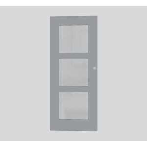 Interiérové dveře Naturel Estra 4 posuvné 80 cm šedá matná posuvné ESTRA4SM80PO