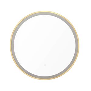 Zrcadlo se senzorem SAT 60x60 cm zlatá SATZLED60ZL